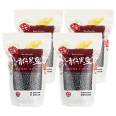 茂喜食品 台灣契作 台南三號青仁黑豆 台灣在地友善耕種 農藥殘留檢測合格, 600g, 4包