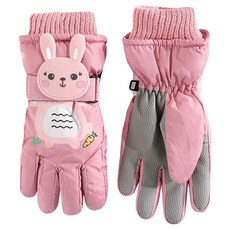 KIZTREE 女童冬季兔子分指滑雪手套 ST-135