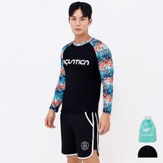 aquatica 男性防曬衣 AQAMTS24016 上衣 + 四角短褲套組