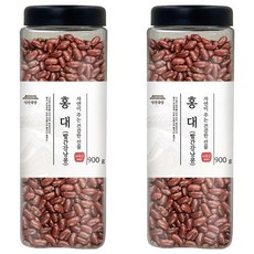 건강곡간 홍대 빨간강낭콩, 900g, 2개