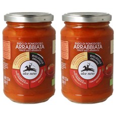 alce nero 尼諾 香辣番茄義大利麵醬, 350g, 2個