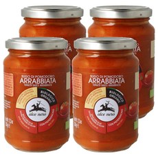 alce nero 尼諾 香辣番茄義大利麵醬, 350g, 4個