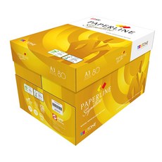 PAPERLINE Signature 80G 彩色鐳射影印多功能用紙, A4, 2500張