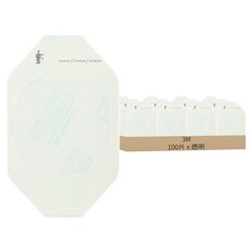 3M Tegaderm 透明敷料人工皮 滅菌 1624W, 100個