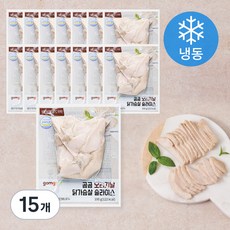 곰곰 오리지날 닭가슴살 슬라이스 (냉동), 100g, 1개입, 15개