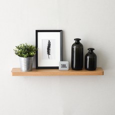 Wood&Deco Wise無痕壁掛置物架, 灰