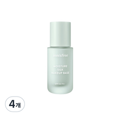 이니스프리 모이스처 실크 메이크업 베이스 30ml, 2호 그린, 4개
