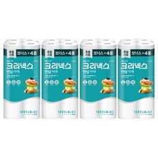 Kleenex 舒潔 安心天然紙漿廚房紙巾, 8捲, 4套