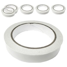 CLEAN 克林 ELItape易利貼 薄型手撕雙面膠帶 20Y x 24mm, 6個, 白色