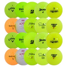 品牌混合高爾夫球 失球 1等級 42.67cm, 1入, 20個, 隨機出貨