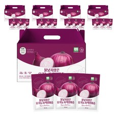 유기농마루 정품 물넣지않은 유기농 자색양파즙 30p, 2.4L, 5개