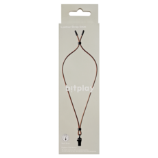 bitplay bitplay Leather Strap 5mm 皮革細緻掛繩, 焦糖棕, 1個