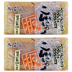 MORIKON 蒟蒻塊 黑色, 250g, 2包