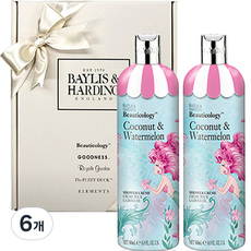 베일리스앤하딩 머메이드코코넛 바디워시 500ml 선물세트 2종, 6개