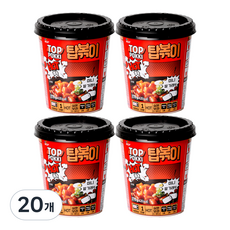 탑볶이 컵 매운맛, 178g, 20개