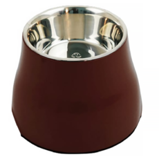 SUPER 休普 高身健康碗 雙碗設計 減少頸椎負擔 防滑寵物碗, 顏色隨機, 1個