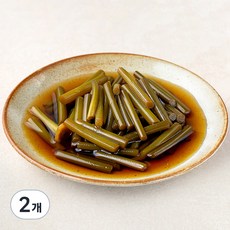 초록들 마늘쫑 간장절임, 300g, 2개