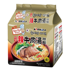 KORMOSA 韓寶 辣牛肉湯拉麵, 4包