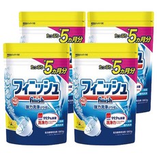finish 強力洗碗機專用洗碗粉, 660g, 4包