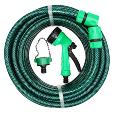 ChinDao 清島牌 加紗管水管組, 3層加紗耐曬不易脆化, 不透光不長青苔, 珠鏈型接頭, 1組