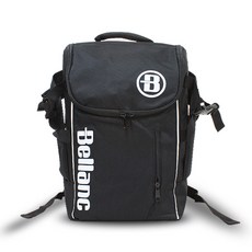 Bellanc 優質直排輪保護套頭盔收納後背包, 黑色的