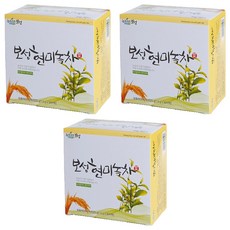 녹차수도보성 보성 현미녹차 티백, 1.5g, 50개입, 3개
