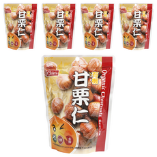 康健生機 有機甘栗仁, 嚴選天津甘栗製作 口感鬆軟綿密, 150g, 5包