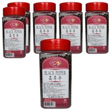 내츄럴스파이스 흑후추, 210g, 6개