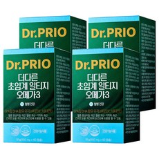 低溫萃取rTG型Omega-3膠囊 51g, 60顆, 4盒