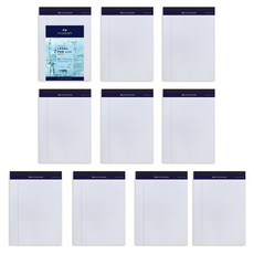 標準法律便箋 B5 50張, 白色, 10個