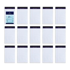 標準法律便箋 MINI, 白色, 15個, 50張