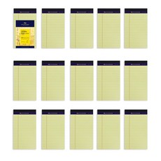 標準法律便箋 MINI, YELLOW, 15個, 50張