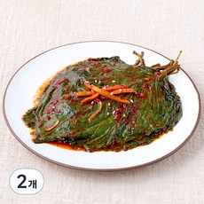 초록들 매실 생깻잎 양념무침, 300g, 2개