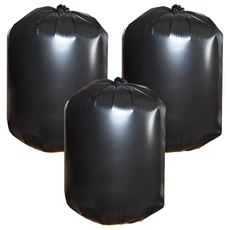 sanipia 黑色複合袋 20入, 100L, 3個