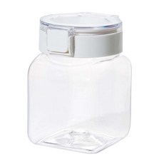 TAKEYA Freshlok 透明密封收納儲存罐 附計量湯匙, 1.1L, 1個