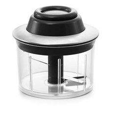 蔬果攪碎機 800ml, 黑色, 1入