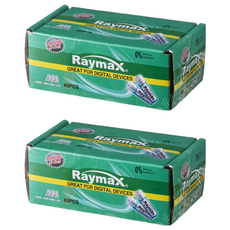 레이맥스 알카라인 건전지 AAA, 60개입, 2개