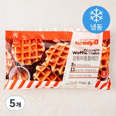아임베이커 레디비 정통 플레인 와플, 60g, 6개입, 5개