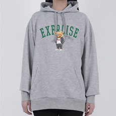 AiR Plane 字母印花連帽長袖衛衣