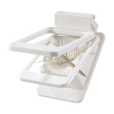 WESTMARK 雙層切蛋器 (含10片雙層蛋切片器) 鋼絲/ABS, 10752260, 1個