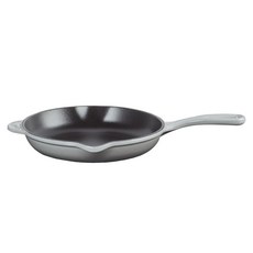 LE CREUSET 單柄圓鐵煎盤 迷霧灰, 1個, 20cm