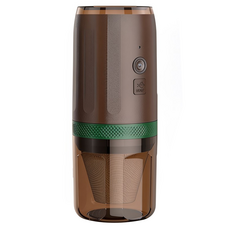 Couselect 家用義式手沖兩用全自動咖啡豆便攜磨豆機 附過濾網 摩卡棕, 單一商品