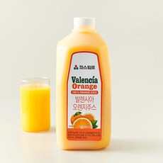 파스퇴르 발렌시아 오렌지주스, 1개, 1.8L