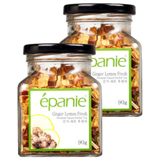 에빠니 인퓨젼 진저레몬후레쉬 차, 90g, 1개입, 2개