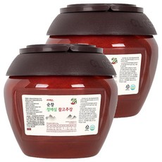 THE해담 淳昌青梅糯米辣椒醬, 2.2kg, 2個