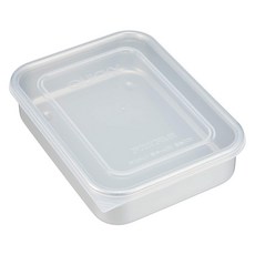 AKAO 鋁合金保鮮盒 淺型 S 0.7L, 1個