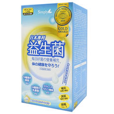 Simply 新普利 益生菌 Set, 3600億好菌, 專利綜合蔬果酵素, 龍根菌、比菲德氏菌, 30包, 60g, 1盒