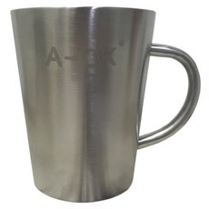 A-OK 304不鏽鋼美式隔熱咖啡杯 400ml, 1個