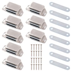 Cholmuldaejang 不鏽鋼強力磁吸門扣 4入組 髮絲紋, 2套