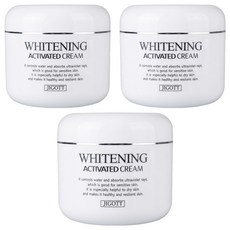 JIGOTT 保濕修護面霜 亮白, 100ml, 3罐